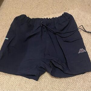 kappa nylon athletic shorts